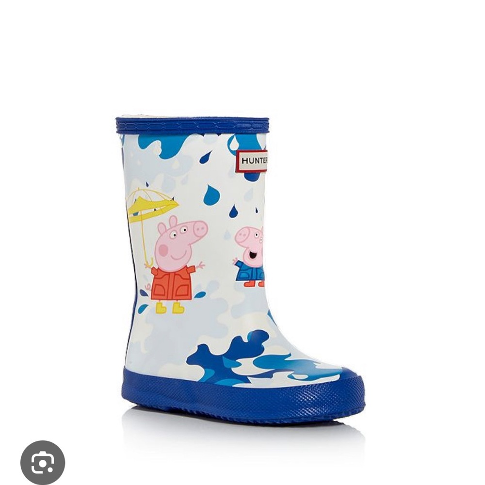 Unisex  Peppa Pig Muddy Puddles Rain Boots - Walker, Toddler, Little Kid 10c